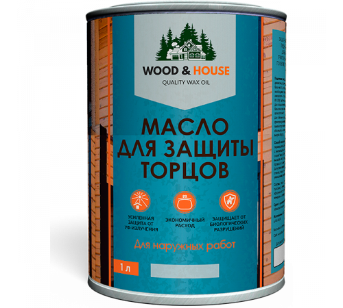 Заказать МАСЛО ДЛЯ ЗАЩИТЫ ТОРЦОВ WOOD & HOUSE в Южно-Сахалинске, Сахалинская область