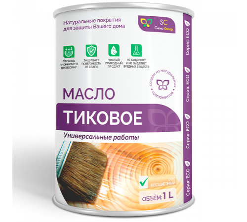 Приобрести ТИКОВОЕ МАСЛО ДЛЯ ДЕРЕВА в Южно-Сахалинске, Сахалинская область